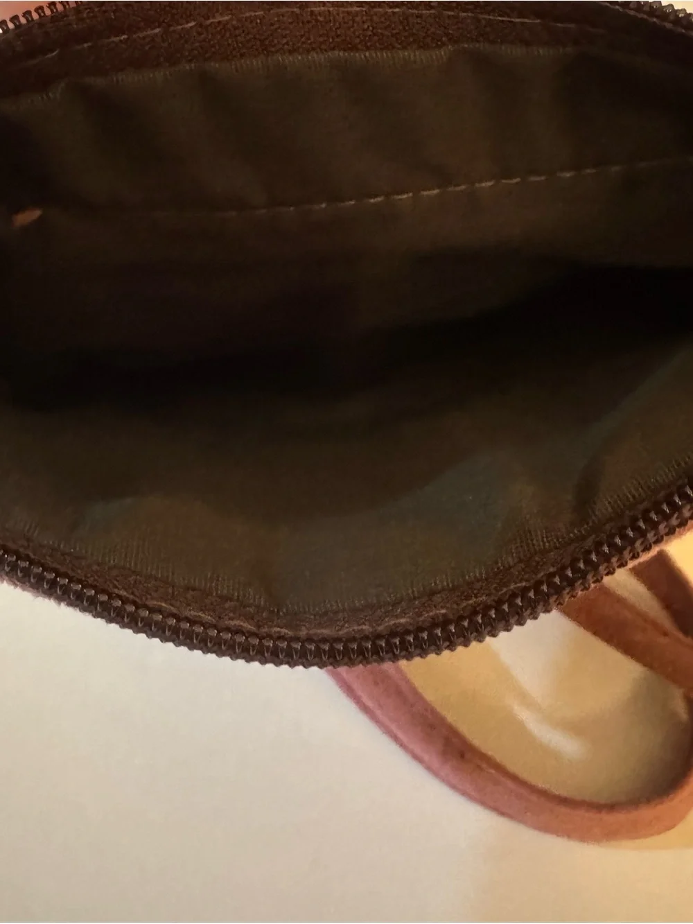 Embroidered Suede Crossbody Handbag
